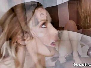 Karla Kush Roughly Banged by Two Big Black Cocks in Intense Threesome