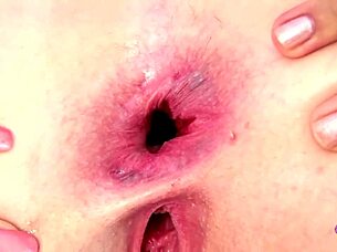 Super hot blonde lesbians share a passionate kiss while riding dildo cowgirl style