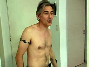 She takes rough double penetration and swallows to keep secret