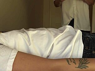 rubbed dick on my belly button