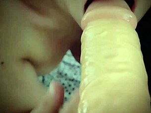 i watch this horny asian take 12 inces pov, her beautiful mouth on that monser cock