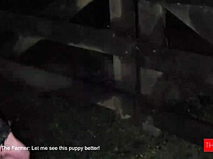 Farmer asks 'what's a thick sexy bitch like you doing roaming at night?'