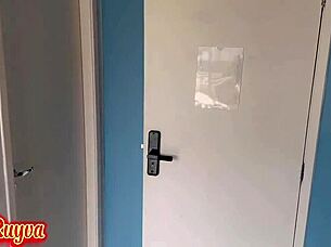 in my mom's ass, it slides in so easy now