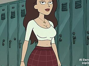 Tricia's Emotional Journey In Rick And Morty Hentai Ai Compilation