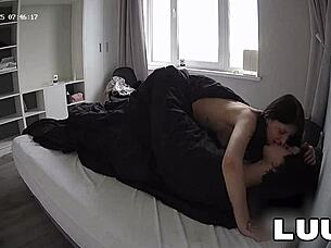 Tattooed Alice Rides Luuv's Cock Hard In Morning Bareback Session