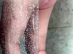 Fat BBW Wife Caught Masturbating With Shower Head Again