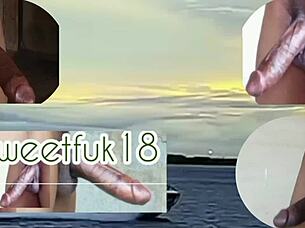 In this homemade video, the teen 18+ Latina begs to be filled with huge African cock and squirts