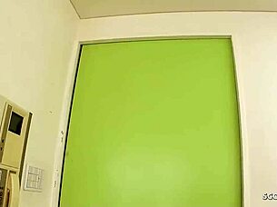 Nudist Couple Surprises Old Guy with Intense Wife Blowjob