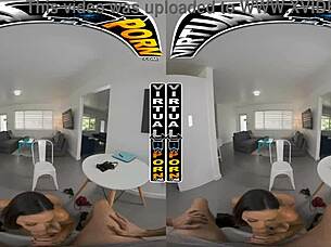 VIRTUAL PORN: Cassie Del Isla TEACHES Filthy Rich ANAL LESSONS!