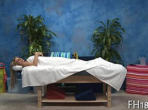 massage turns into sex session