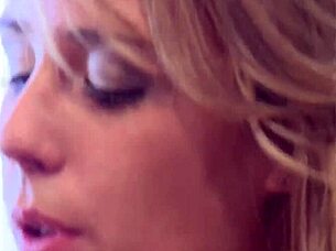 Ella milano opens legs for monster cock.