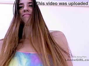 Sleek Chic Model Fucked During Audition On Sofa