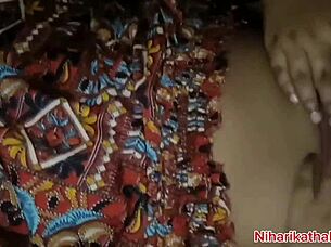 indian desi girlfriend gets fucked by boyfriend in missionary with dirty talk