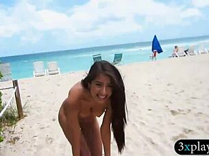 Nasty Babes Show Off Ass and Groupsex with Dudes!