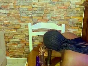 Homemade Lesbian Scene With Shaved Pussy In Retro Style.