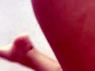 Tight Pussy Of Horny Latina Teen Masturbates With Dildo In Solo Action