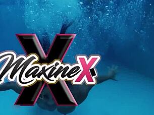 Lusty Maxine Says 'Watch Me Rip My Pantyhose!'