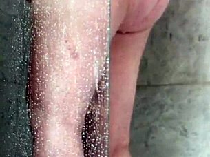 Fat BBW Wife Caught Masturbating With Shower Head Again