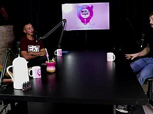 hey, arthur aily in sheer red likes pain and inversion