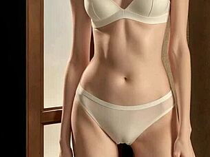 Romanian lingerie models in panties and underwear