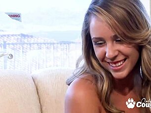 Ella milano opens legs for monster cock.