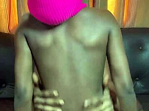 Cheating Girlfriend Masturbates And Rides Boyfriend's Friend's Big Nigerian Dick!