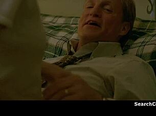 alexandra daddario naked in bondage on the sofa, what a sight