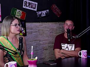 hey, arthur aily in sheer red likes pain and inversion