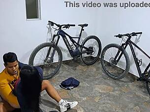 Hey, stepsister gets a good fuck in the shower with curvy young amateurs