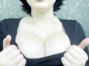 horny goth mavis dracula seduces you to fuck her pink pussy and cum on feet