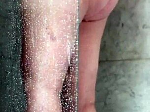 Fat BBW Wife Caught Masturbating With Shower Head Again