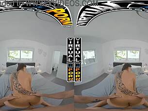 VIRTUAL PORN: Cassie Del Isla TEACHES Filthy Rich ANAL LESSONS!