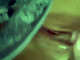 Beautiful latina solo with toys in mexican dildo play