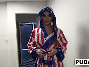 sexy dani plays with her tight wet pussy solo