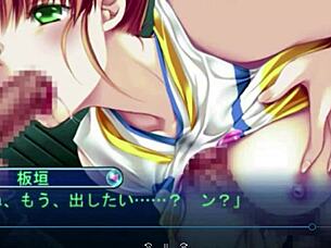 Beautiful cute blond cheerleader itagaki in short movie 01 of 03