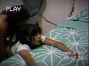 Petite Latina Amateur Blowjob Compilation on VCR Handycam