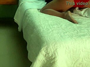 latina stepmom teases stepson in tight shorts