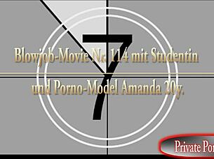 nacht-blowjob auf der terrasse mit spermamaul - spm amanda24tr114 european orgasm blowjob sucking cum horny facial handjob oral teen