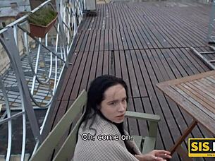 flapper teen feels greedy sucking stepbrother's dick and having passionate vaginal sex