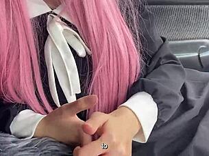 Horny Student Girl Gets Fucked by New Physical Education Teacher in Outdoor Setting