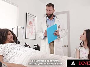 alison rey cheats on boyfriend with his doctor right in front of him