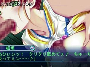 Beautiful cute blond cheerleader itagaki in short movie 01 of 03