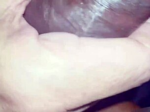 Cuckold Husband Invites Best Friend to Breastfeed Wife with Big Black Cock, Massive Cum in Mouth
