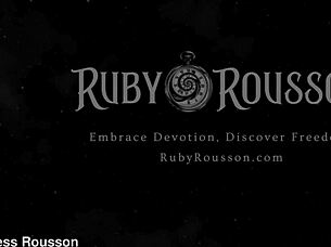 Ruby Rousson Owns Slave In Intense BDSM Domination Session
