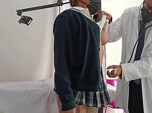 Doctor, Don't Cum Inside the Latina Patient!