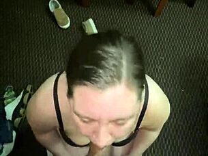 deepthroat training with snow bunny went great, curvy bbw and neighbors involved