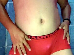 modeling my sexy satin panties and lingerie 😍