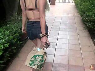 Petite Blonde Coed Nova Cane Pussy Fucked By Rome Major