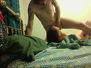 Amateur lesbian orgy leads to multiple orgasms on webcam