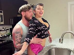 i watch this slutty stripper get rough pussy pounding from steve rickz